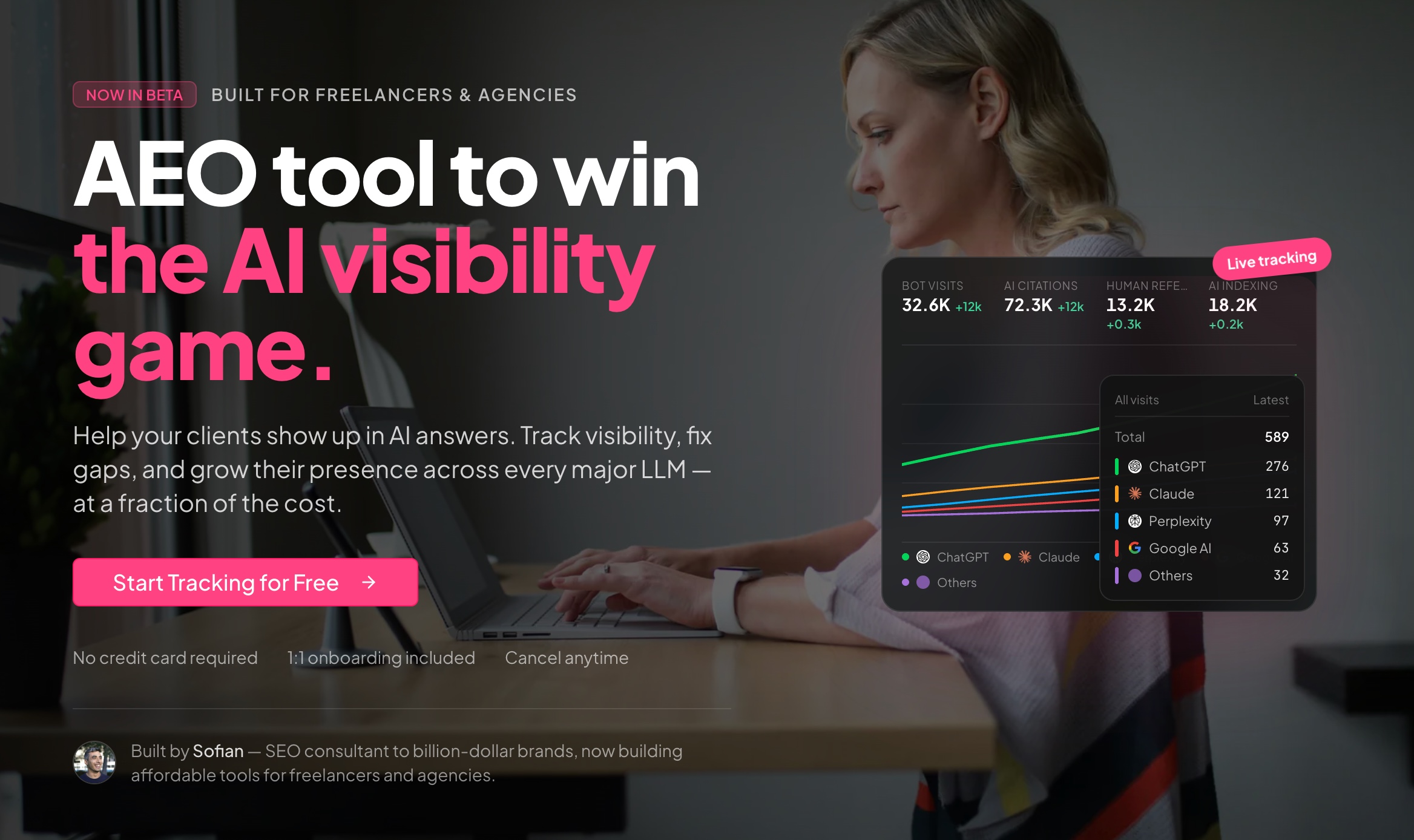 AI Visibility Tool for Agencies & Freelancers — AEO Copilot